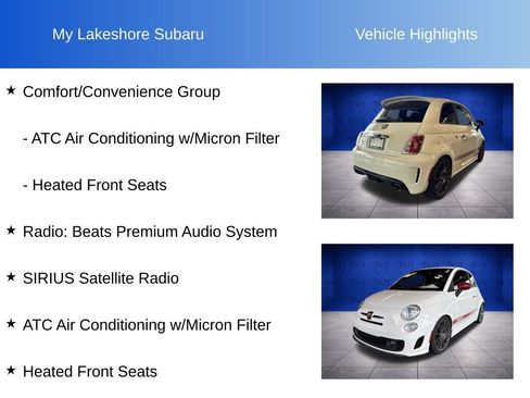 Used 2013 FIAT 500 Abarth w/ Comfort/Convenience Group FWD image 11