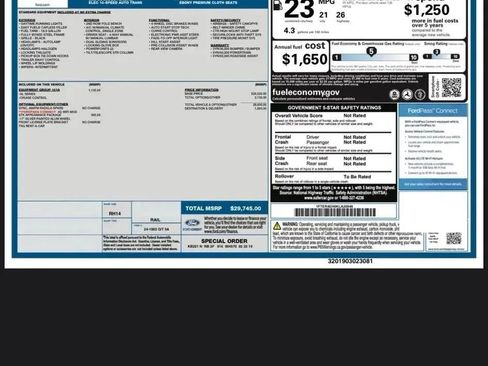 Used 2019 Ford Ranger XL w/ Equipment Group 101A Mid image 29