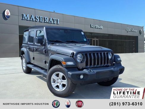 Used 2021 Jeep Wrangler Unlimited Sport S image 1