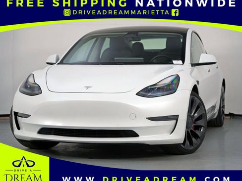 Used 2021 Tesla Model 3 Performance image 1
