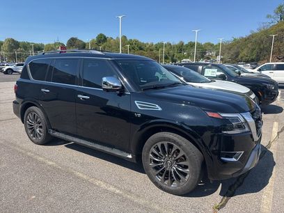 Used 2021 Nissan Armada Platinum w/ Captain's Chairs Package
