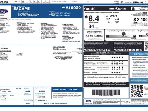 Certified 2023 Ford Escape Active image 4