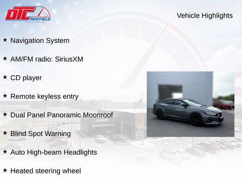 Used 2019 Nissan Maxima SR w/ Premium Package FWD image 6