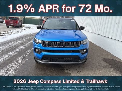 New 2026 Jeep Compass Limited AWD/4WD image 2