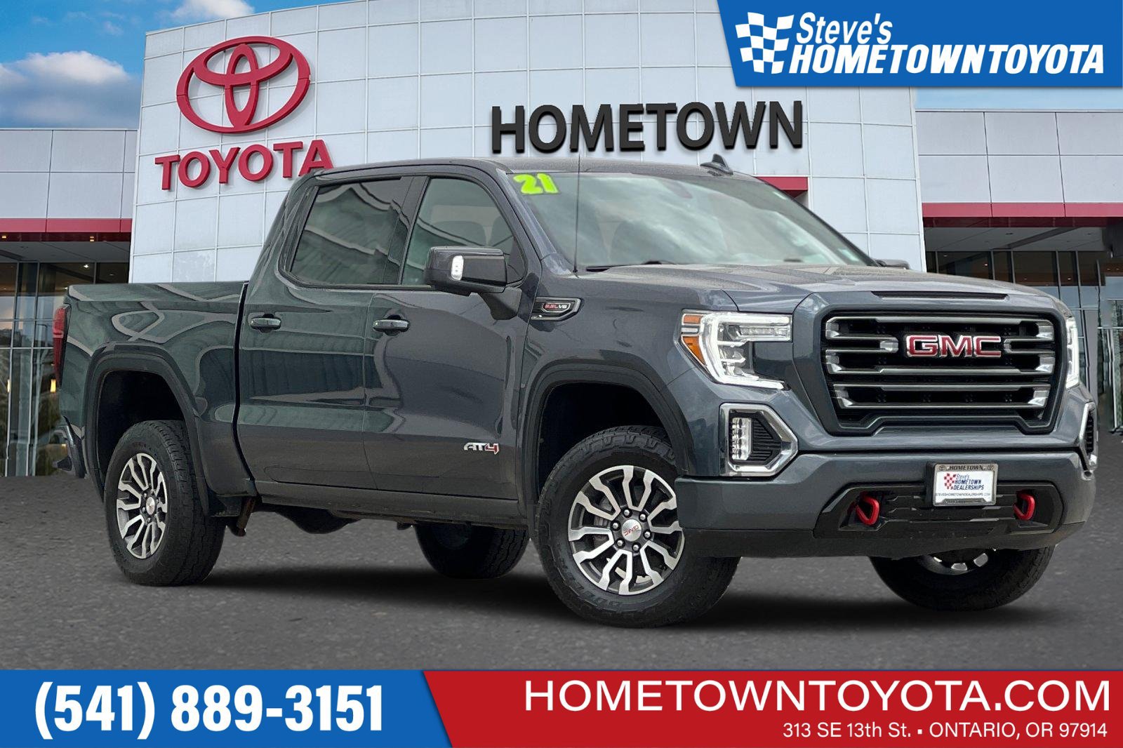 Used 2021 GMC Sierra 1500 AT4 AWD/4WD image 1