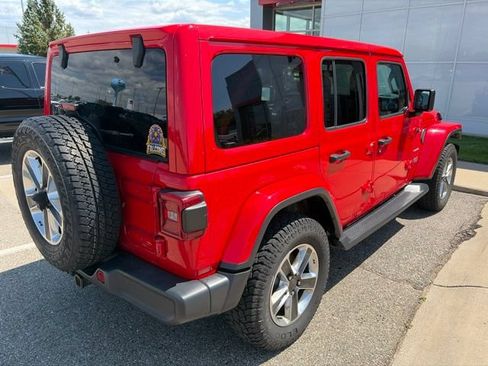 Used 2020 Jeep Wrangler Unlimited Sahara w/ LED Lighting Group AWD/4WD image 6