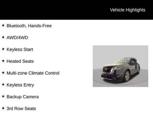 Used 2024 Nissan Pathfinder SL AWD/4WD image 9
