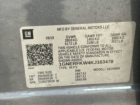 Used 2019 Chevrolet Traverse LS w/ LPO, Floor Liner Package FWD image 39
