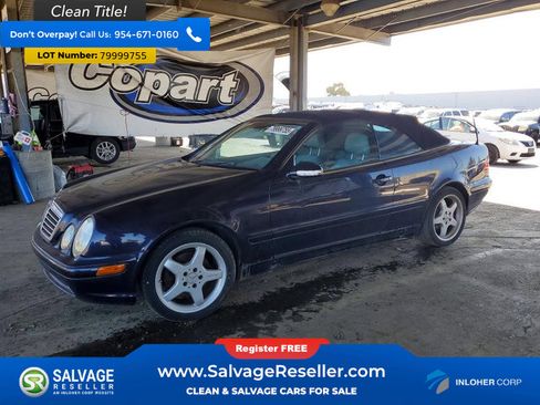 Used 2002 Mercedes-Benz CLK 430 Cabriolet image 1