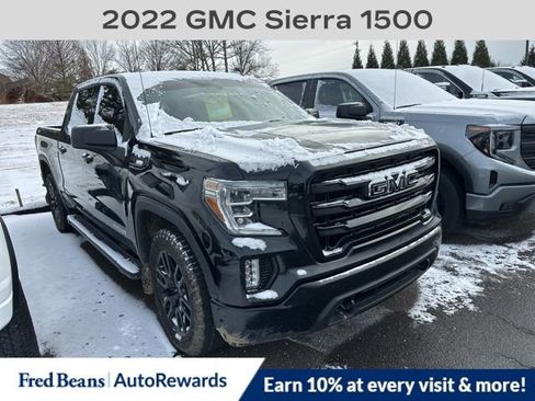 Used 2022 GMC Sierra 1500 Elevation w/ LPO, Elevation Black Package image 1