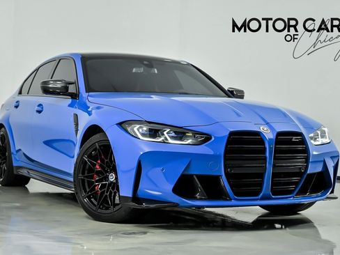 Used 2022 BMW M3 Competition w/ M Carbon Exterior Package AWD/4WD image 1