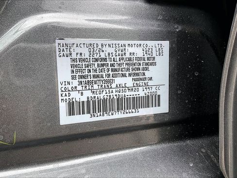 New 2026 Nissan Sentra SL FWD image 14