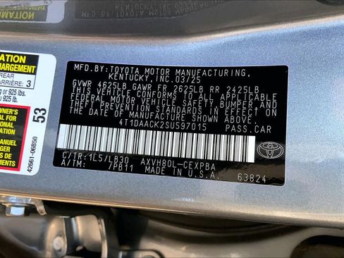 Used 2025 Toyota Camry XSE w/ Premium Package FWD image 37