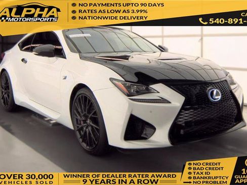 Used 2015 Lexus RC F w/ Performance Package RWD image 1