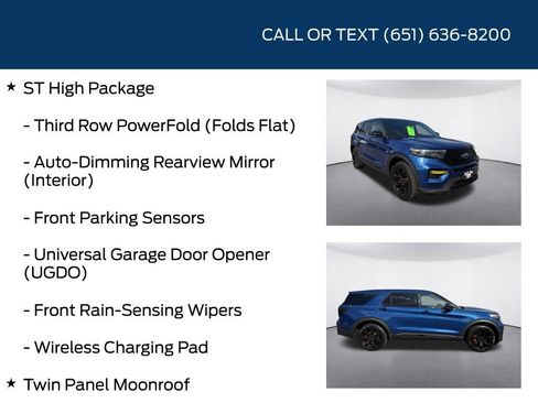 Used 2022 Ford Explorer ST w/ Equipment Group 401A AWD/4WD image 25