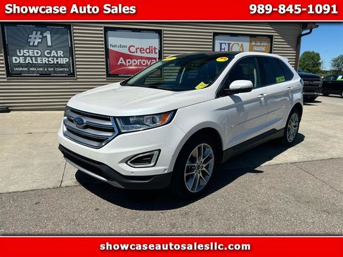 Used 2015 Ford Edge Titanium w/ Equipment Group 302A AWD/4WD image 1
