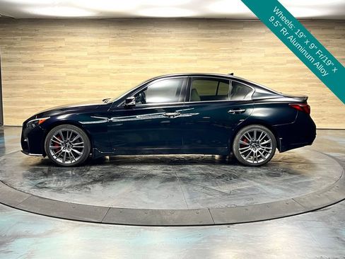Used 2023 INFINITI Q50 Red Sport 400 w/ Black Opal Edition RWD image 11