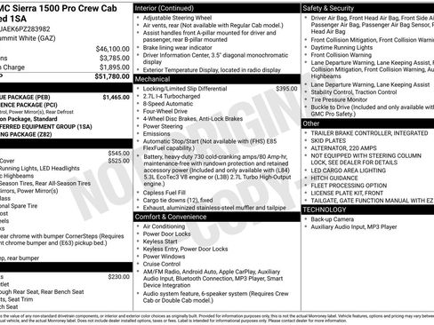 Used 2023 GMC Sierra 1500 Pro w/ Pro Value Package image 6