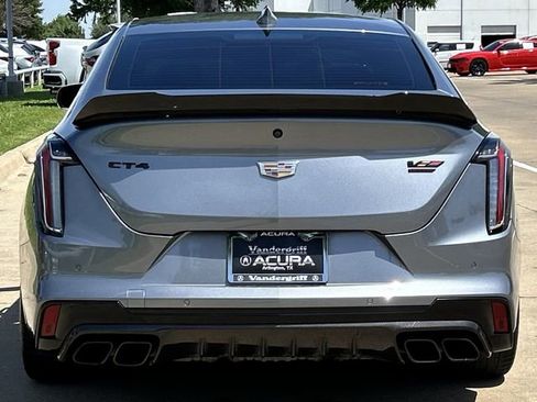 Used 2022 Cadillac CT4 V Blackwing w/ Carbon Fiber 1 Package RWD image 5
