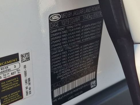 Used 2020 Land Rover Range Rover HSE AWD/4WD image 37