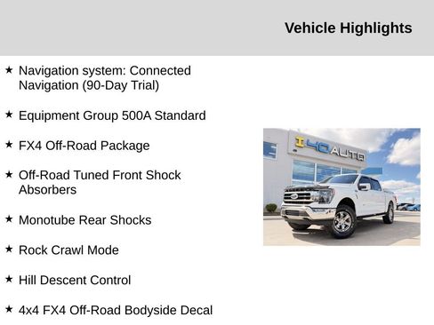 Used 2021 Ford F150 Lariat w/ FX4 Off-Road Package image 2
