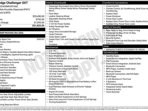 Used 2021 Dodge Challenger SXT RWD image 15