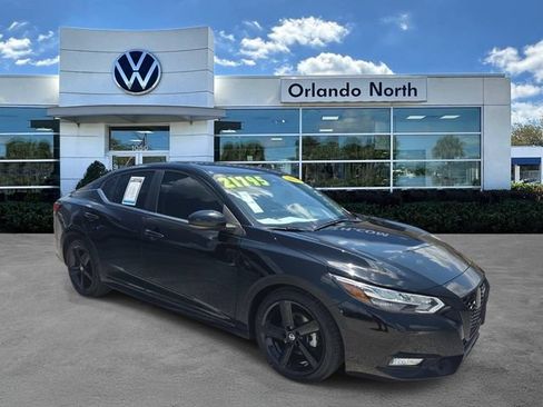 Used 2023 Nissan Sentra SR w/ Midnight Edition Package FWD image 1