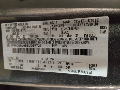 Used 2014 Ford Escape Titanium FWD image 33