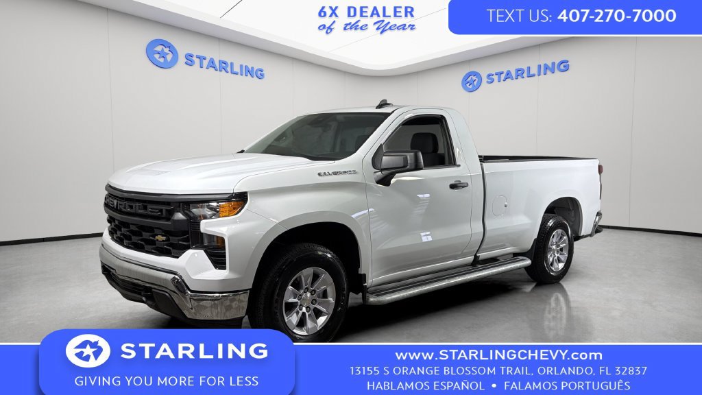 Used 2025 Chevrolet Silverado 1500 W/T RWD image 1
