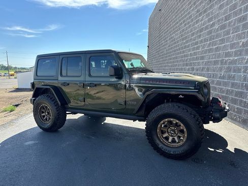 Used 2022 Jeep Wrangler Unlimited Rubicon w/ Steel Bumper Group AWD/4WD image 1