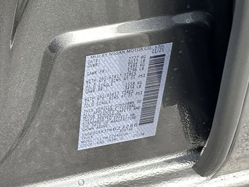 New 2026 Nissan Frontier SV w/ SV Convenience Package image 25