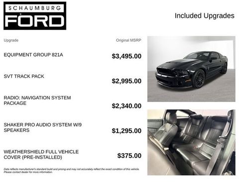 Used 2014 Ford Mustang Shelby GT500 w/ Equipment Group 821A image 4