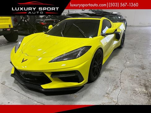 Used 2023 Chevrolet Corvette Stingray Preferred Cpe w/ Z51 Performance Package RWD image 1