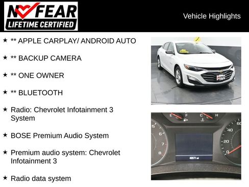 Used 2022 Chevrolet Malibu LS image 2