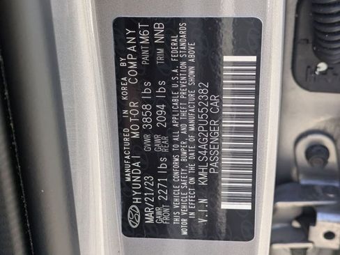 Used 2023 Hyundai Elantra SEL w/ Convenience Package FWD image 15