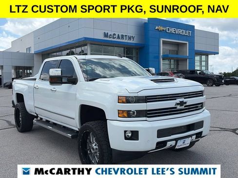Used 2019 Chevrolet Silverado 3500 LTZ w/ Duramax Plus Package AWD/4WD image 1