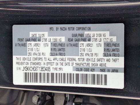 New 2026 MAZDA CX-90 3.3 Turbo w/ Premium Sport Pkg image 23