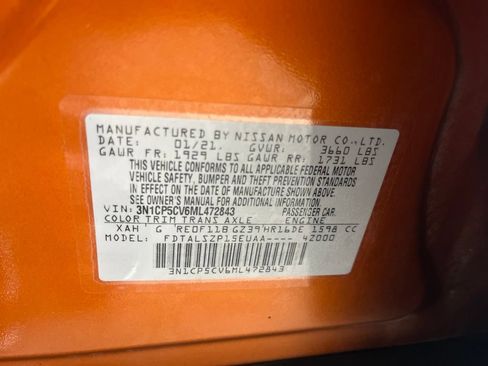 Used 2021 Nissan Kicks SV FWD image 78