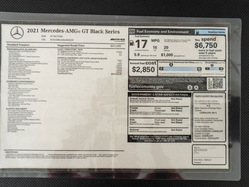 Used 2021 Mercedes-Benz AMG GT Black Series image 24