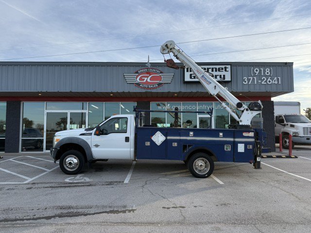 Used 2011 Ford F550 4x4 Regular Cab Super Duty w/ Payload Upgrade Pkg image 14