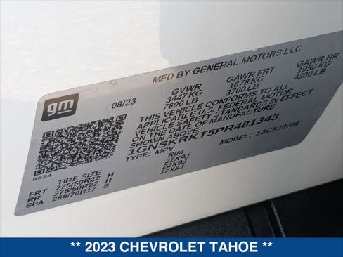 Used 2023 Chevrolet Tahoe RST w/ Luxury Package AWD/4WD image 25