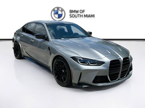 Used 2023 BMW M3 w/ Executive Package RWD image 1