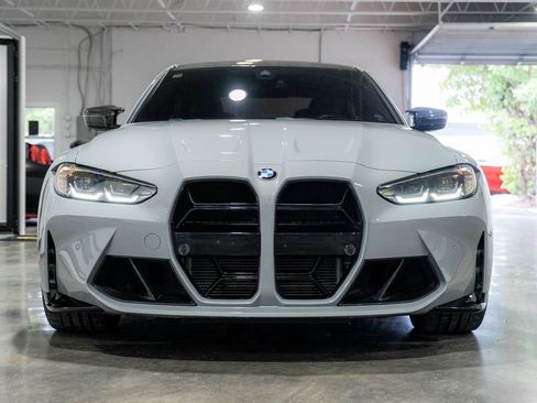 Used 2024 BMW M3 Competition w/ M Carbon Exterior Package RWD image 12