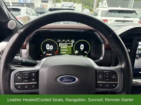 Certified 2023 Ford F150 Lariat w/ Equipment Group 502A High AWD/4WD image 28