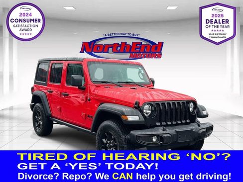 Used 2022 Jeep Wrangler Unlimited Sport AWD/4WD image 1