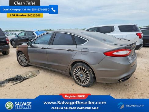 Used 2013 Ford Fusion Titanium w/ Titanium Driver Assist Pkg FWD image 3