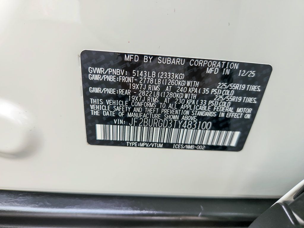 Certified 2026 Subaru Outback Limited XT AWD/4WD image 25