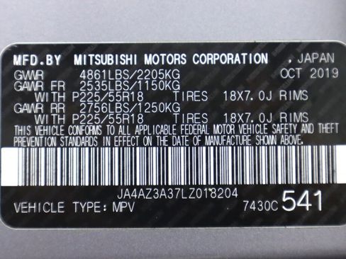 Used 2020 Mitsubishi Outlander SEL AWD/4WD image 43