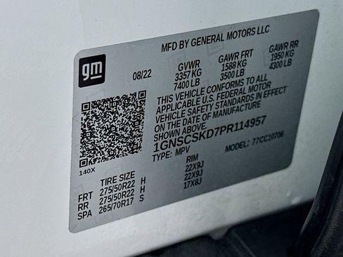 Used 2023 Chevrolet Tahoe Premier w/ Texas Edition RWD image 34