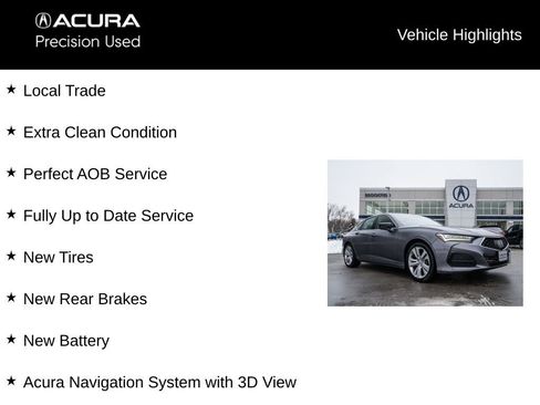 Certified 2021 Acura TLX SH-AWD w/ Technology Package image 5